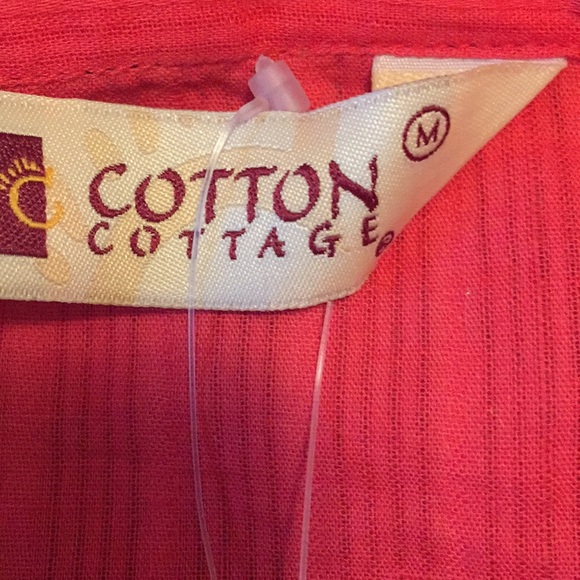 NWT, Cotton Cottage, women top, size M - Picture 4 of 5